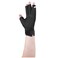 OTC Resting Splint Glove 5 Finger SemiRigid Splints Open Tips Black Left Hand Large