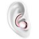 SUPCEAT Ear Plugs for Sleeping Noise Reduction Soft Silicone Earplugs 2 Pairs Reusable Hearing Protection Earplugs for Noise Sensitivity SleepSnoreTravel Sound Reduction Noise Cancelling Pink