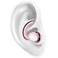 SUPCEAT Ear Plugs for Sleeping Noise Reduction Soft Silicone Earplugs 2 Pairs Reusable Hearing Protection Earplugs for Noise Sensitivity SleepSnoreTravel Sound Reduction Noise Cancelling Pink