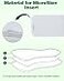 Babygoal Reusable Cloth Diaper Inserts Pack of 12 Absorbent Breathable Liners 3Layer Microfiber Inserts for Cloth Diapers