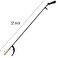 DMI 2 Pack 32 Inch Reacher Grabber PickupTool for Seniors Disabled or After Surgery Claw Reaching Assist Tool Trash Grabber Arm Extension NonFolding Grabbers for Seniors Magnetic Claw