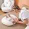 Aullar Nursing Pillow and Positioner with Cover for Breastfeeding