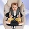 واقي مقعد السيارة INFANZIA Dry Seat، بطانة مقعد السيارة المقاومة للماء، وسادة تدريب الأطفال الصغار والرضع على استخدام النونية، لون أسود، عبوة واحدة