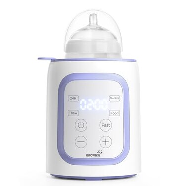 Grownsy 8in1 OG Fast Bottle Warmer with Timer Purple
