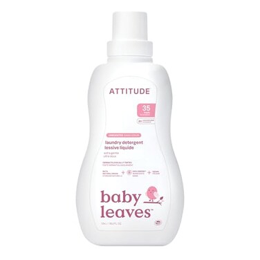 ATTITUDE Baby Laundry Detergent EWG Verified Plant and MineralBased Formula HE Compatible Vegan Household Products Unscented 35 Loads 355 Fl Oz