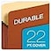 Pendaflex Expanding File Pockets Letter Size 525 Expansion Reinforced with DuPont Tyvek Material Redrope 10 per Box 1534GOX