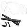 طقم عدسات Predrox Crystal Clear Si Ballistic M Frame 20 المطاطية البديلة لنظارات Oakley الشمسية