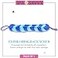 Spa Savvy Bath Loofah Back Scrubber Long Stretch Mesh Shower Body Sponge with Rope Handles Exfoliating Braided Pouf for Men and Women Blue