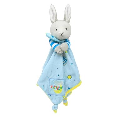 KIDS PREFERRED Goodnight Moon Bunny Plush Stuffed Animal Snuggler Lovey Security Blanket