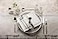 Moyes Home Disposable Hand Towels Decorative Dinner Napkins Soft Absorbent Disposable Paper Guest Towels for Kitchen Bathroom Parties Weddings Dinners Or Events White and Silver Napkins 100 Pack