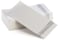 Moyes Home Disposable Hand Towels Decorative Dinner Napkins Soft Absorbent Disposable Paper Guest Towels for Kitchen Bathroom Parties Weddings Dinners Or Events White and Silver Napkins 100 Pack