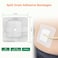 Greetmed Split Drain Adhesive Bandages 4 x 4 15Pcs PD Catheter Feeding Tube Pads G Tube Covers Foley Tubing Stabilization Device Peritoneal Dialysis Accessories Catheter Patch Supplies