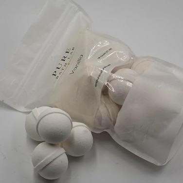 Spa Girl/Spa Spa Pure VANILLA Bath Bomb 14 Bath Bomb Fizzies popular 1 oz gum drop shapped ultra moisturizing with Shea Mango Cocoa Butter makes a nice gift