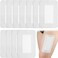 SinaiSea Breathable Island Dressing Bordered Gauze 4x6 Adhesive Incision Bandages with NonStick Pad for Back Knee Replacement Elbow Abdominal Surgery Wound Care Patches Injury Cuts Pack of 20