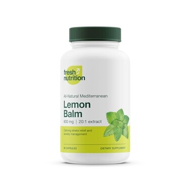 Fresh Nutrition Lemon Balm Extract Capsules