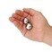 Top Chi 1 Inch Stainless Steel Pocket Sized Baoding Balls with Carry Pouch Solid NonChiming Balls for Hand Therapy Anxiety and Stress Relief