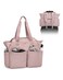 Fasrom Nursing Tote Bag for Women Nurses Students Pink