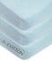 American Baby Company 3 Pack Fitted Crib Sheets 52x28 Blue