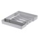 Spectrum HEXA 5Divider Expandable Silverware Tray Stone Gray InDrawer Organizer for Kitchen Accessories Cutlery Knives More EasytoClean Home Apartment Essential