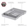 Spectrum HEXA 5Divider Expandable Silverware Tray Stone Gray InDrawer Organizer for Kitchen Accessories Cutlery Knives More EasytoClean Home Apartment Essential