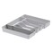 Spectrum HEXA 5Divider Expandable Silverware Tray Stone Gray InDrawer Organizer for Kitchen Accessories Cutlery Knives More EasytoClean Home Apartment Essential