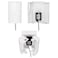 Safety Innovations Twin Door Baby Safety Outlet Cover Box for Babyproofing Outlets More Interior Space for Extra Large Electrical Plugs and Adapters Easy to Install Easy to Use 2Pack