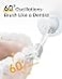 Laifen Wave Special Electric Toothbrush New 2025 Version Oscillation Vibration Sonic Electric Toothbrush for Adults with App 2 Brush Heads IP68 Waterproof Travel Powered Toothbrush Matte White