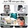 BONSAI WELLNESS Occipital Release Tool 20 Cervical Traction for Neck and Shoulder Pain Chiropractic Alignment Pivot Device for Trigger Point Therapy Headaches Migraine and Stress Seafoam