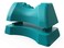 BONSAI WELLNESS Occipital Release Tool 20 Cervical Traction for Neck and Shoulder Pain Chiropractic Alignment Pivot Device for Trigger Point Therapy Headaches Migraine and Stress Seafoam