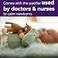 Philips AVENT Soothie Snuggle Pacifier Holder with Detachable Pacifier 0m Monkey SCF34702