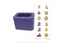 SEAT BELT 1 Car Seat BeltBooster Seat Receptacle Stabilizer by Buckle Booster with Fun Safety Stickers BPAFree