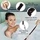EASACE Long Handle Bath Body Brush Lotion Applicator for Back Scrubber Shower Brush with Soft Bristles for Wet or Dry