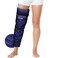 REVIX Large Leg Ice Pack Reusable Gel Ice Wrap with 3 Straps for Leg Hip Thigh Knee and Shin Cold Compress Therapy for PostWorkout Recovery Navy