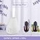 HAPPTWS Essential Oil Diffuser Waterless Diffuser 3 Timer Settings Battery Powered for Bedroom Yoga Room Toilet Pet Room White