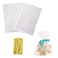 Yotelab Cellophane Treat Bags Small 4x6 Inches Cellophane Bags With Twist Ties100 Pcs
