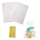 Yotelab Cellophane Treat Bags Small 4x6 Inches Cellophane Bags With Twist Ties100 Pcs