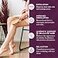 Purple Canyon Body Brush Natural Boar Bristle Dry Brush for Exfoliating Lymphatic Drainage Cellulite Appearance and Circulation Curved Wooden Handle for Easy Back Body Brushing