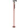 HurryCane Freedom Edition Foldable Walking Cane with T Handle Enhanced Mobility Support Patented SteadiGrip Base Adjustable Height Lightweight Foldable Design Red