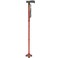 HurryCane Freedom Edition Foldable Walking Cane with T Handle Enhanced Mobility Support Patented SteadiGrip Base Adjustable Height Lightweight Foldable Design Red