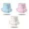 CutiePlusU Disposable Diapers Sample Protective Underwear Absorbent Briefs Dry Surface BluePinkWhite 3 Pieces Medium 2838