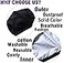 BeatBasic Pack 3 Dust Mouth Mask All Cotton Reusable Cloth Comfy Breathable Material Black Pack 3pcs