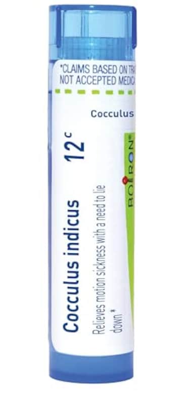 Boiron Cocculus Indicus 12C Homeopathic Medicine for Motion Sickness 80 Pellets