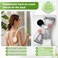 Fanwer 275 Back Bath Brush Long Handle for Shower and Silicone Body Scrubber Shower Back Scrubber with Curved Handle for Elderly Disabled Limited Mobility PostSurgery Frozen Shoulder