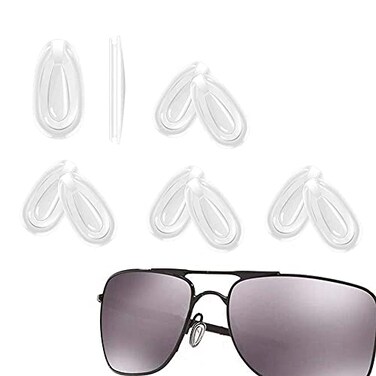 QYAJS Eyeglasses Nose Pads Sunglasses Nose Pieces Replacement for Oakley OO4079