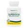 مكمل غذائي NaturesPlus Super B50 عالي الفعالية، يحتوي على فيتامينات ب المركبة مع الكولين والإينوزيتول وحمض بارا أمينوبنزويك، يدعم استعادة الطاقة، ويحافظ على صحة البشرة والشعر. نباتي، خالٍ من الغلوتين. 90 كبسولة، 90 حصة.