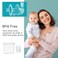 Paruu P10 Duckbill Valves Silicone Diaphragm P10 Original Breast Pump Parts Wearable Breast Pump Replacement Accessories 2 Pack Set