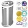 Ubbi Steel Diaper Pail Odor Locking No Special Bag Required AwardWinning Registry MustHave Chrome