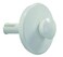 JR Products 95105 Single Stem PopUp Stopper White