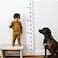 LoveNite Baby Growth Chart Height Wall Chart for Kids Wooden Frame Canvas Measurement Hanging Ruler for Childs Room Decoration 79 x 79inWhite