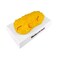 Medarchitect Authentic Human Body Fat Replica with Red Veins 1 lb Keep Fit Weight Loss Motivation Reminder Human Fatty Tissue Demonstration Model for Nutritionist Science Course for Medical Student